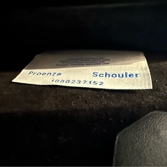 Proenza Schouler PS11 Convertible Box Bag Leather Black White NWT Auth - Picture 7 of 9